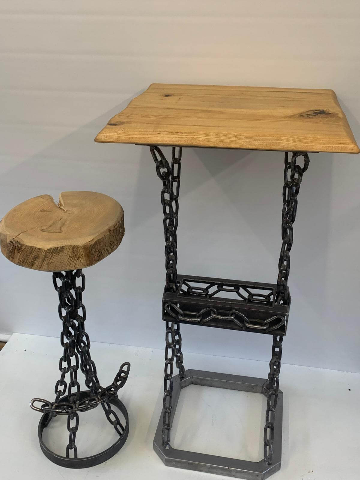 Bistrotisch Set Chain Lounge kaufen – Detailansicht