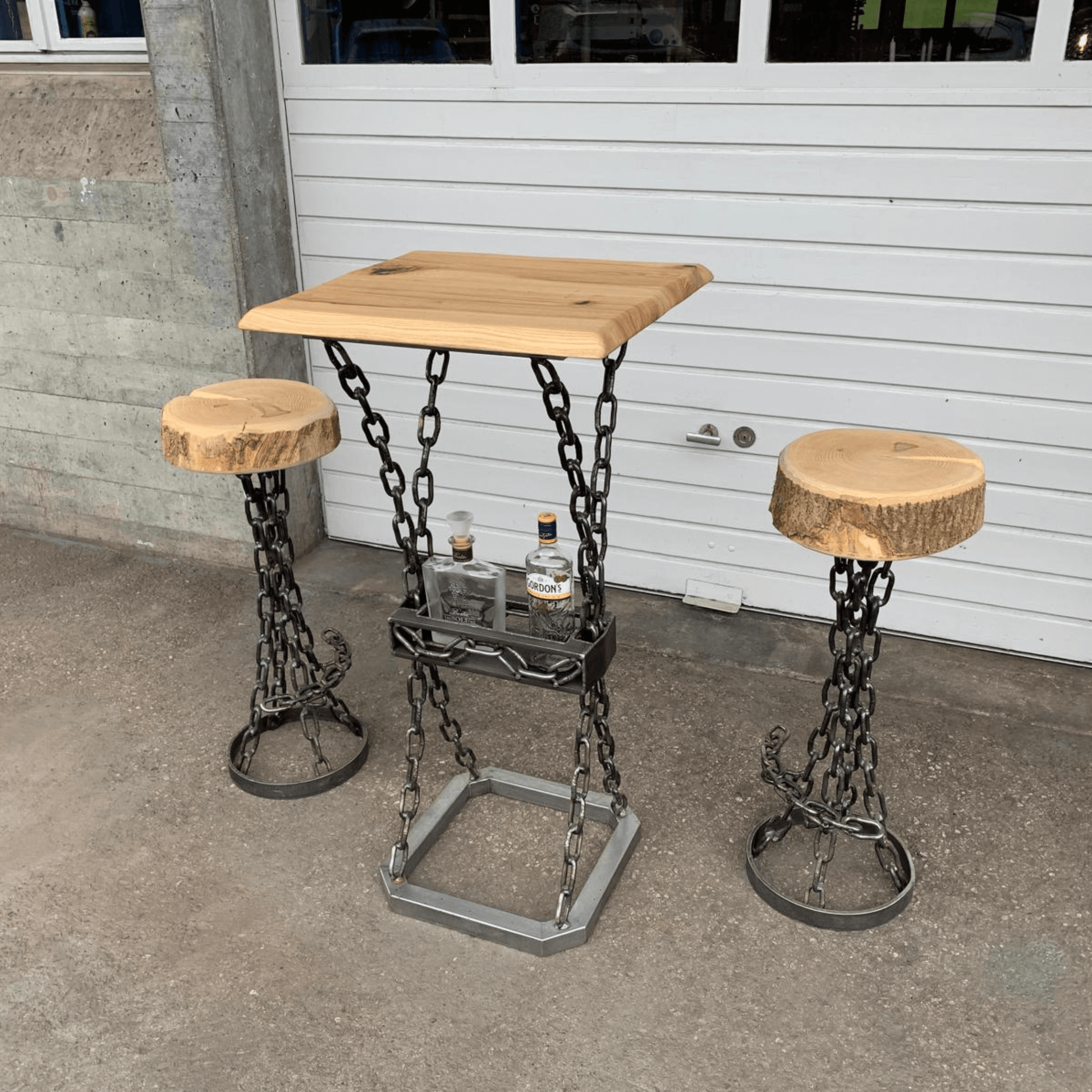 Bistrotisch Set Chain Lounge kaufen – Terrasseneinrichtung