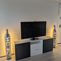 Individualisierbare Stehlampe Kanji Cylinder kaufen – Gesamtansicht