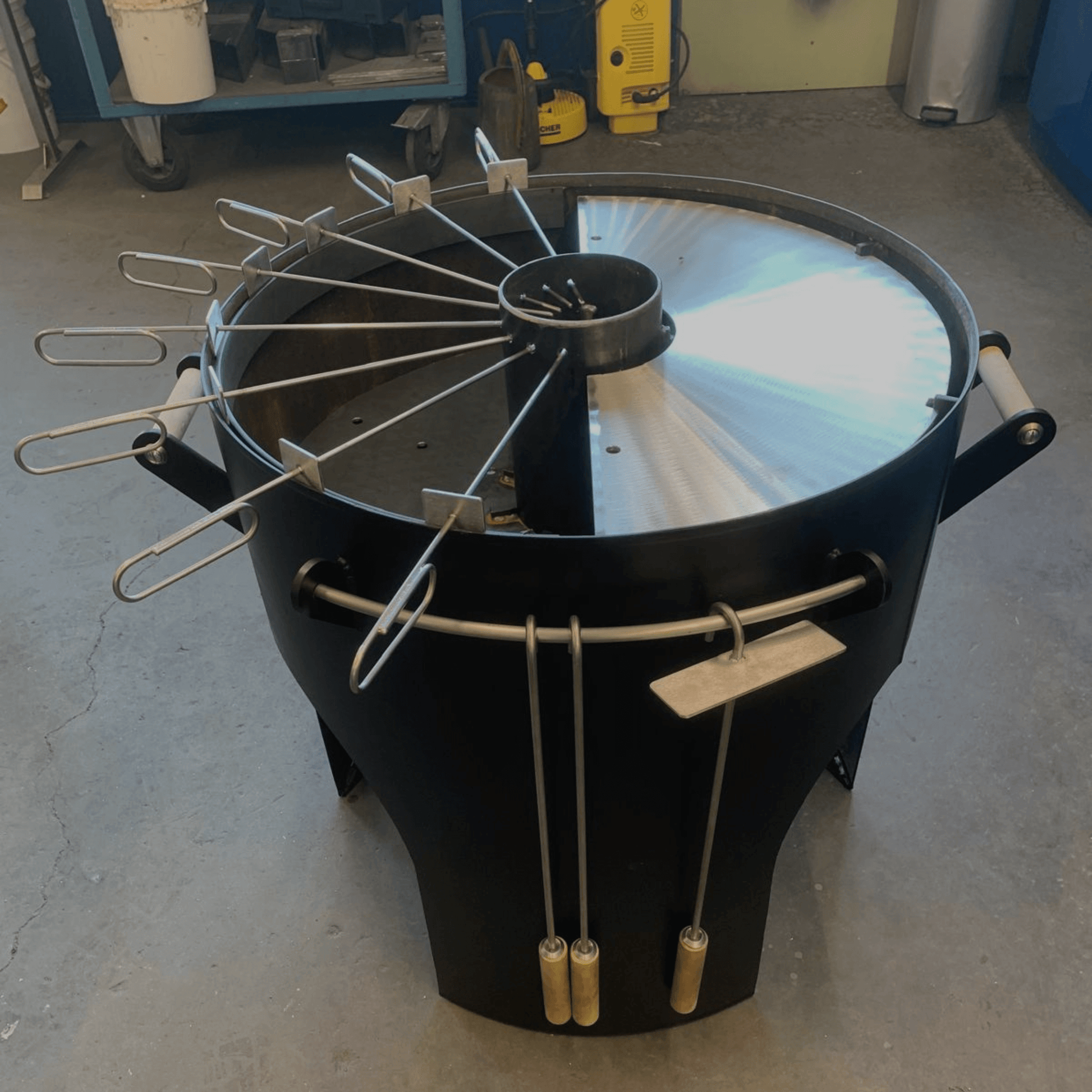 Rundgrill Alluvio FireCircle moderne Feuerstelle